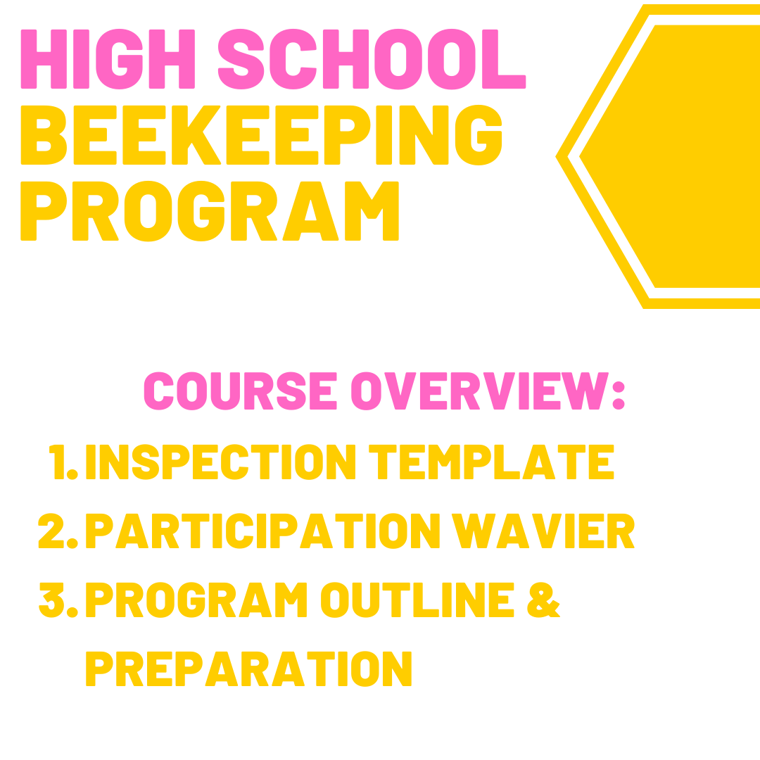 HS Beekeeping Program: Course Overview